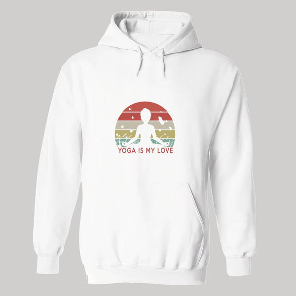 Sudadera Hombre  Hoodie Yoga Namaste Meditación 081