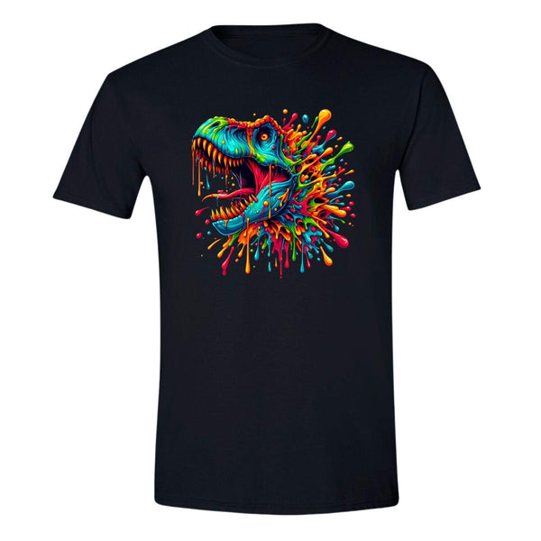 Playera Hombre Dinosaurio Psicodélico 000004N