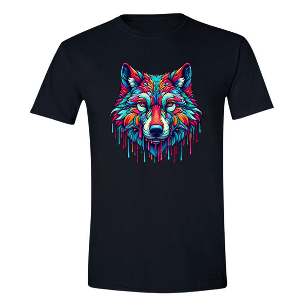 Playera Hombre Lobo Psicodélico 000013N