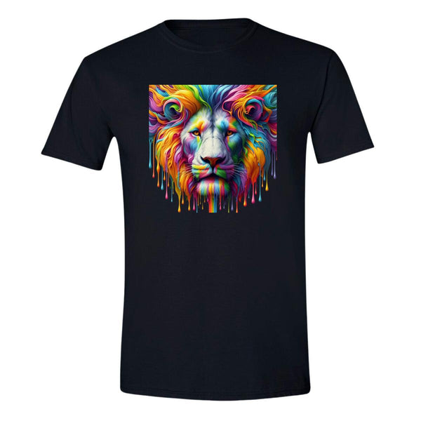 Playera Hombre León Psicodélico 000015N