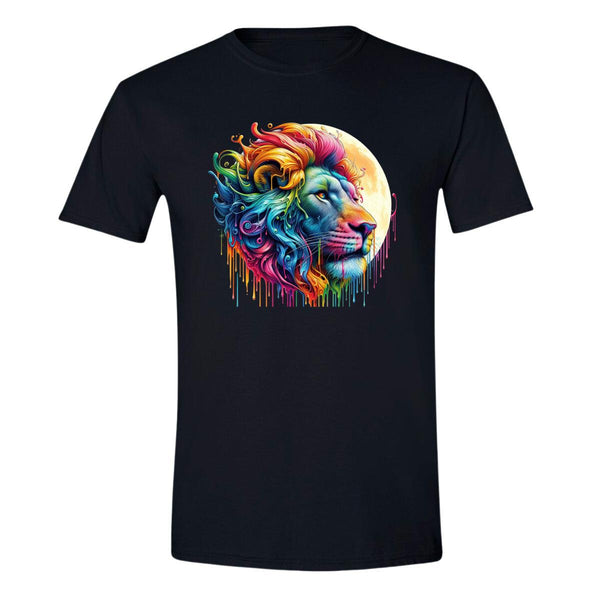 Playera Hombre León Psicodélico 000033N