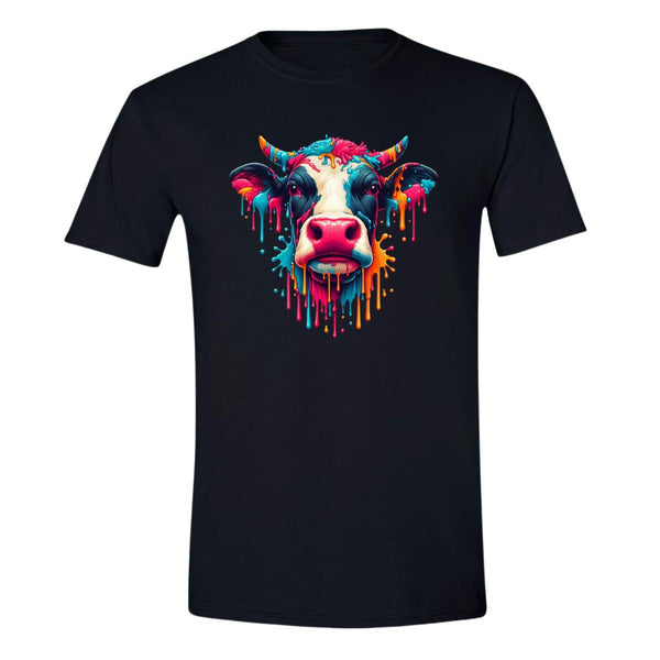 Playera Hombre Vaca Psicodélico 000046N