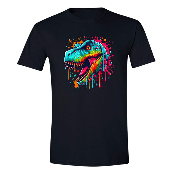 Playera Hombre Dinosaurio Psicodélico 000047N