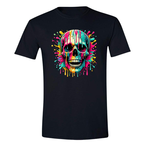 Playera Hombre Calavera Psicodélico 000048N