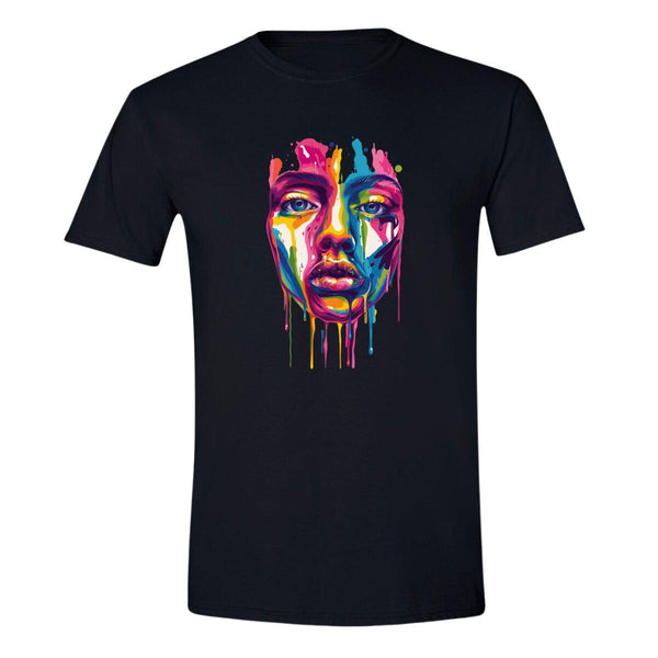 Playera Hombre Rostro Psicodélico 000063N