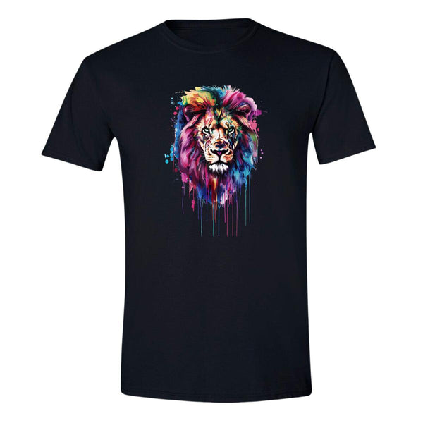 Playera Hombre León Psicodélico 000067N