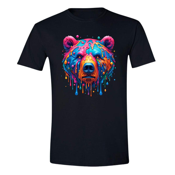 Playera Hombre Oso Psicodélico 000086N