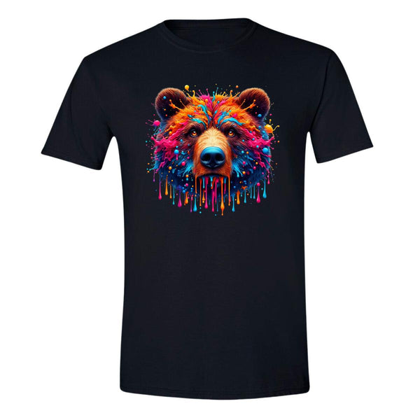 Playera Hombre Oso Psicodélico 000088N