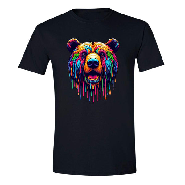 Playera Hombre Oso Psicodélico 000097N