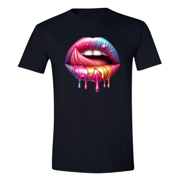 Playera Hombre Labios Psicodélico 000109N