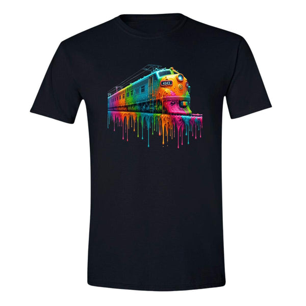 Playera Hombre Tren Psicodélico 000111N