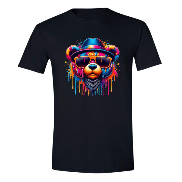 Playera Hombre Oso Psicodélico 000116N