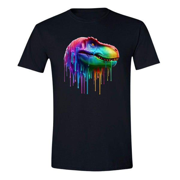 Playera Hombre Dinosaurio Psicodélico 000119N