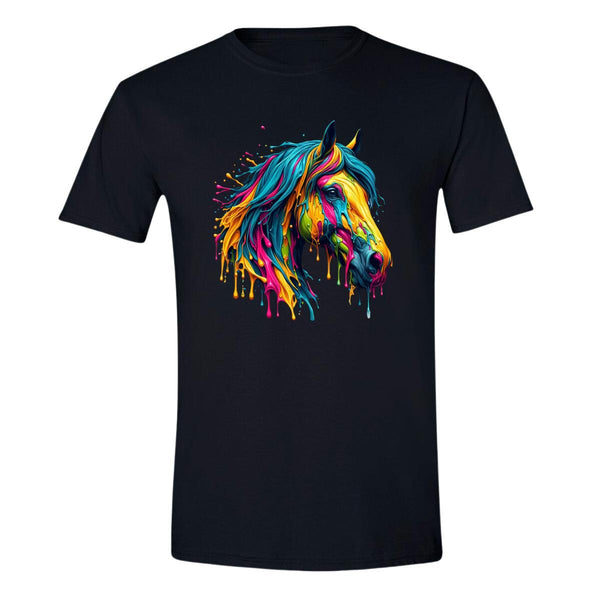 Playera Hombre Caballo Psicodélico 000123N