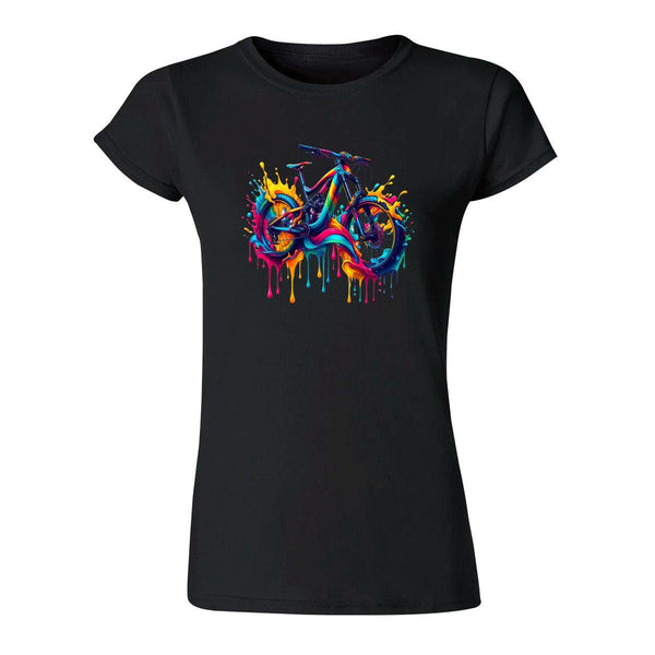 Playera Mujer Bicicleta Psicodélico 000005N