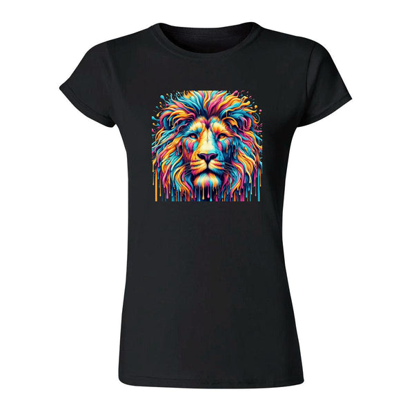 Playera Mujer León Psicodélico 000011N