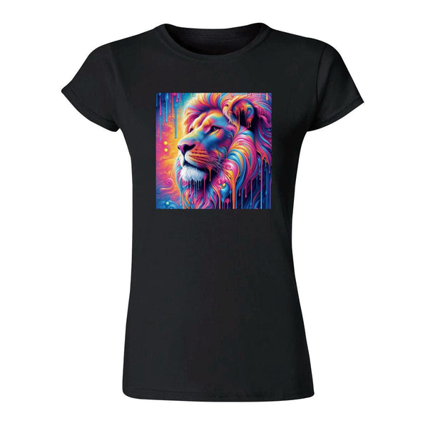 Playera Mujer León Psicodélico 000014N