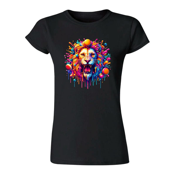 Playera Mujer León Psicodélico 000032N