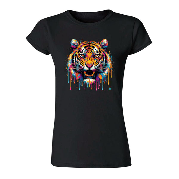 Playera Mujer Tigre Psicodélico 000051N