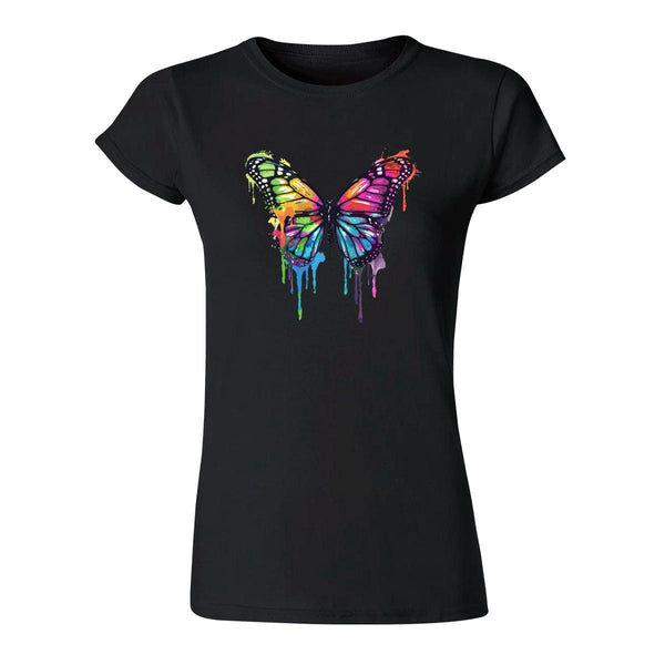 Playera Mujer Mariposa Psicodélico 000055N