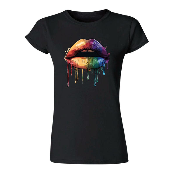 Playera Mujer Labios Psicodélico 000070N