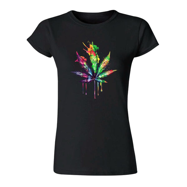 Playera Mujer Cannabis Psicodélico 000074N