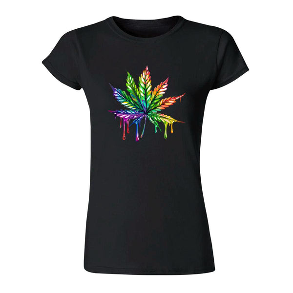 Playera Mujer Cannabis Psicodélico 000076N