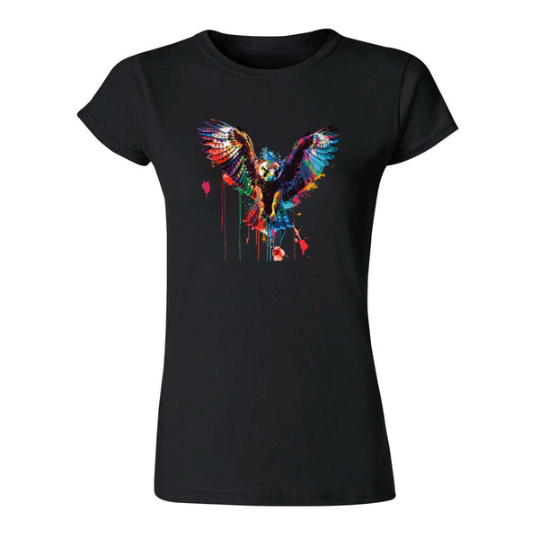 Playera Mujer Águila Psicodélico 000077N