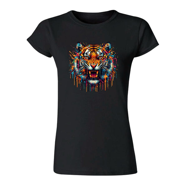 Playera Mujer Tigre Psicodélico 000083N