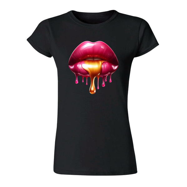 Playera Mujer Labios Psicodélico 000107N