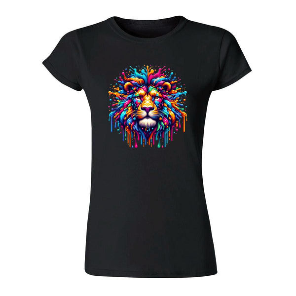 Playera Mujer León Psicodélico 000124N