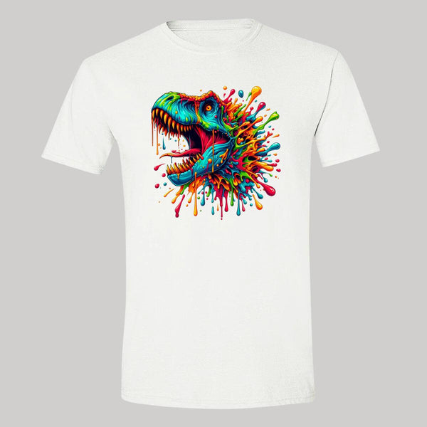 Playera Hombre Dinosaurio Psicodélico 000004