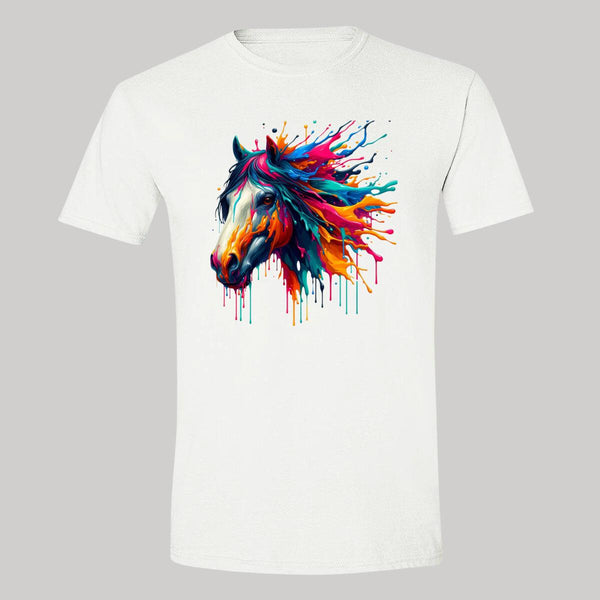 Playera Hombre Caballo Psicodélico 000023