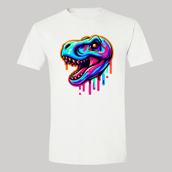 Playera Hombre Dinosaurio Psicodélico 000024