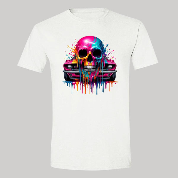 Playera Hombre Calavera Psicodélico 000044