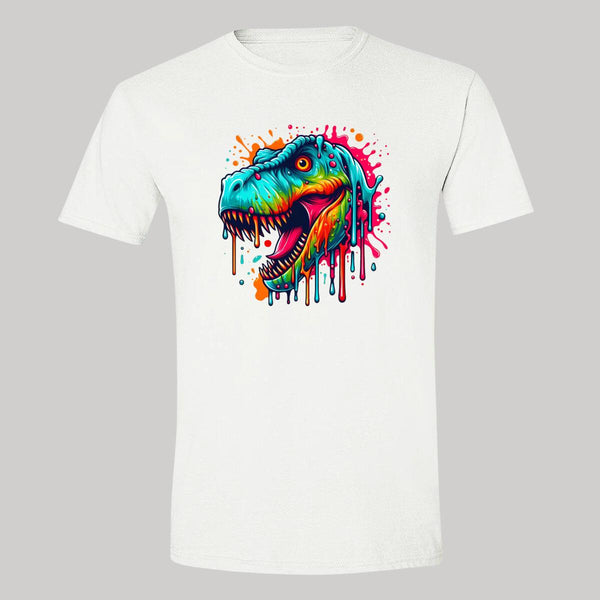 Playera Hombre Dinosaurio Psicodélico 000047