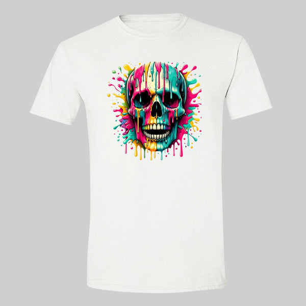 Playera Hombre Calavera Psicodélico 000048