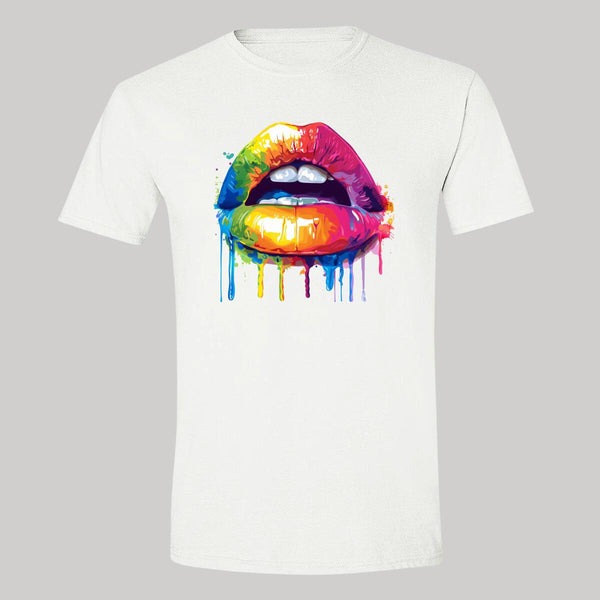 Playera Hombre Labios Psicodélico 000071