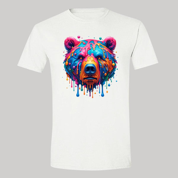 Playera Hombre Oso Psicodélico 000086