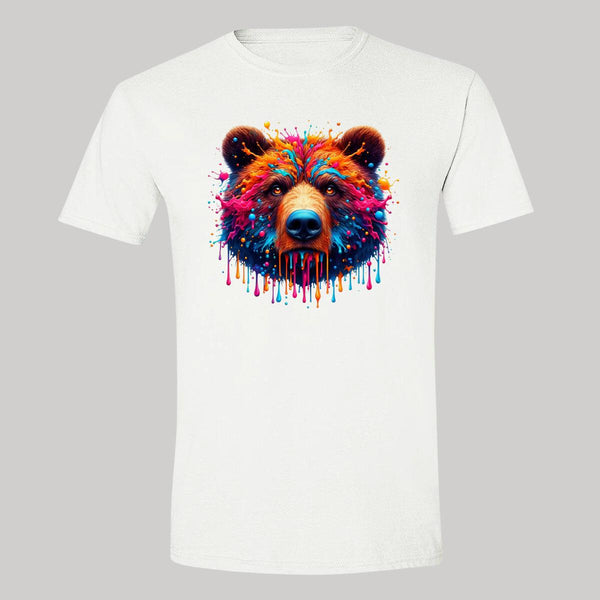 Playera Hombre Oso Psicodélico 000088