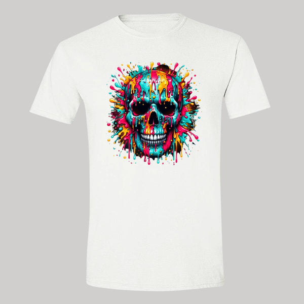 Playera Hombre Calavera Psicodélico 000089