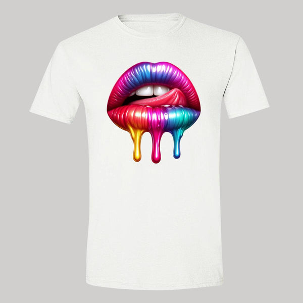 Playera Hombre Labios Psicodélico 000090