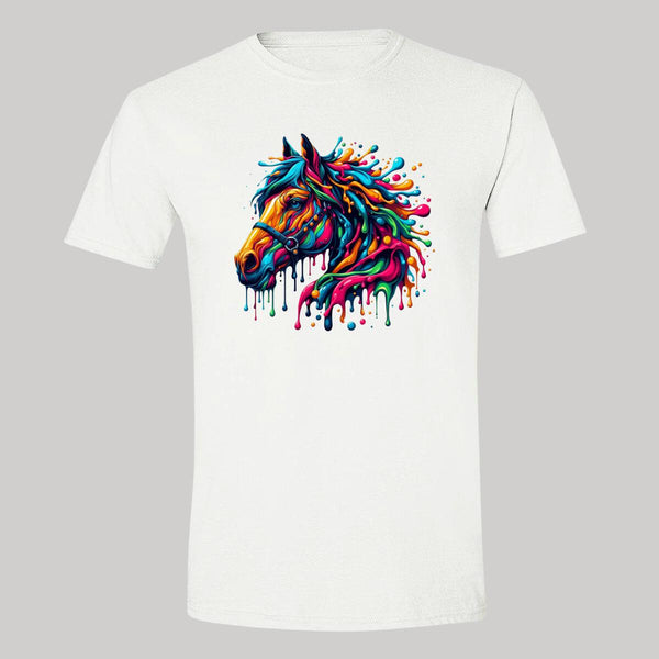 Playera Hombre Caballo Psicodélico 000108