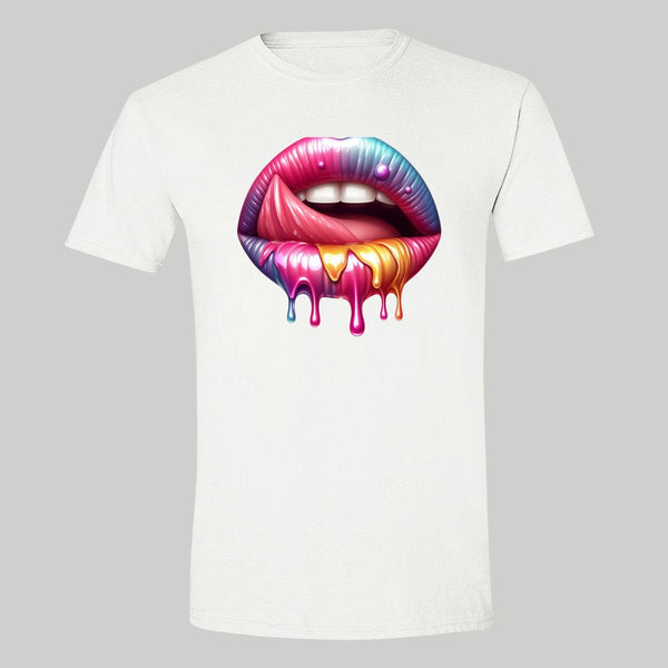 Playera Hombre Labios Psicodélico 000109