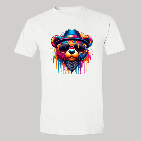 Playera Hombre Oso Psicodélico 000116