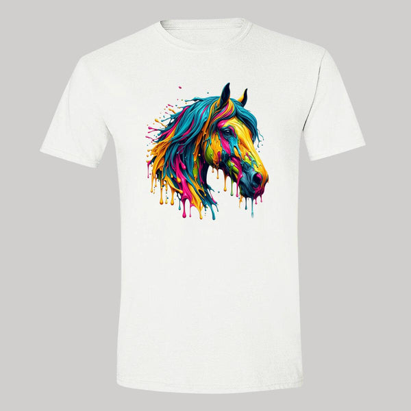 Playera Hombre Caballo Psicodélico 000123