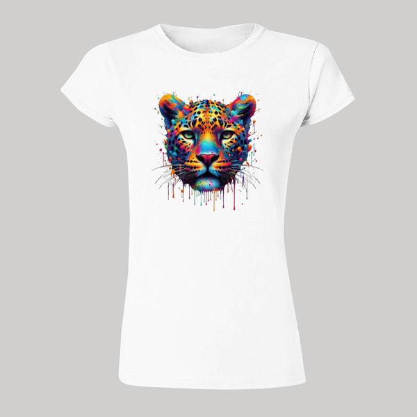 Playera Mujer Jaguar Psicodélico 000007B