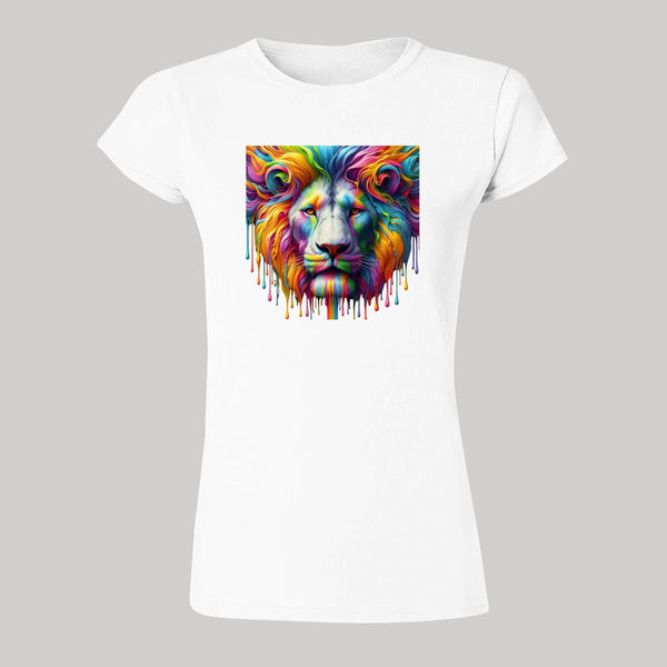 Playera Mujer León Psicodélico 000015B