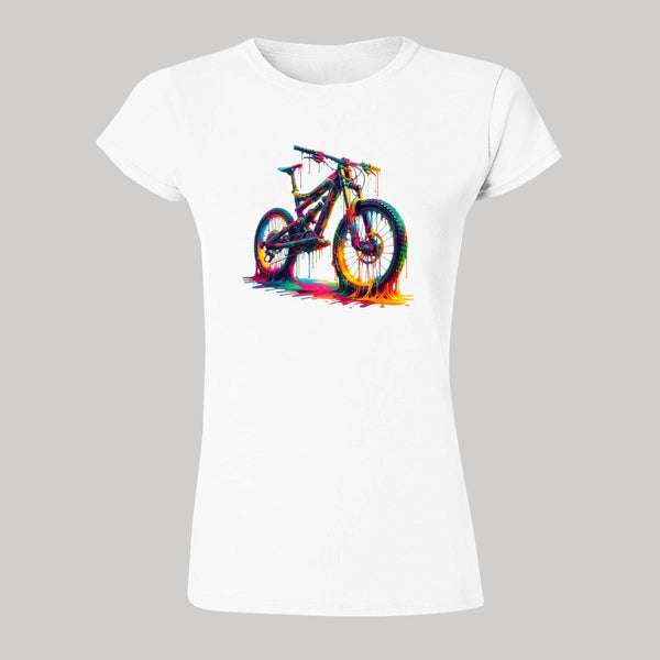 Playera Mujer Bicicleta Psicodélico 000020B