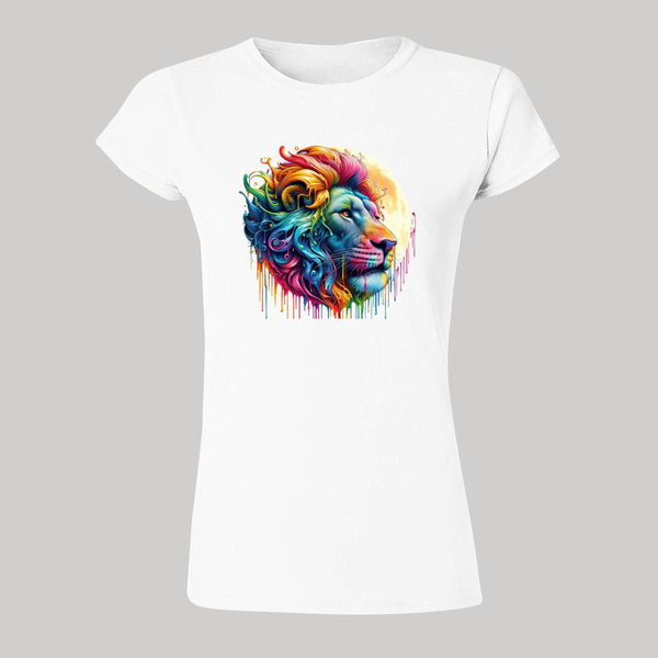 Playera Mujer León Psicodélico 000033B